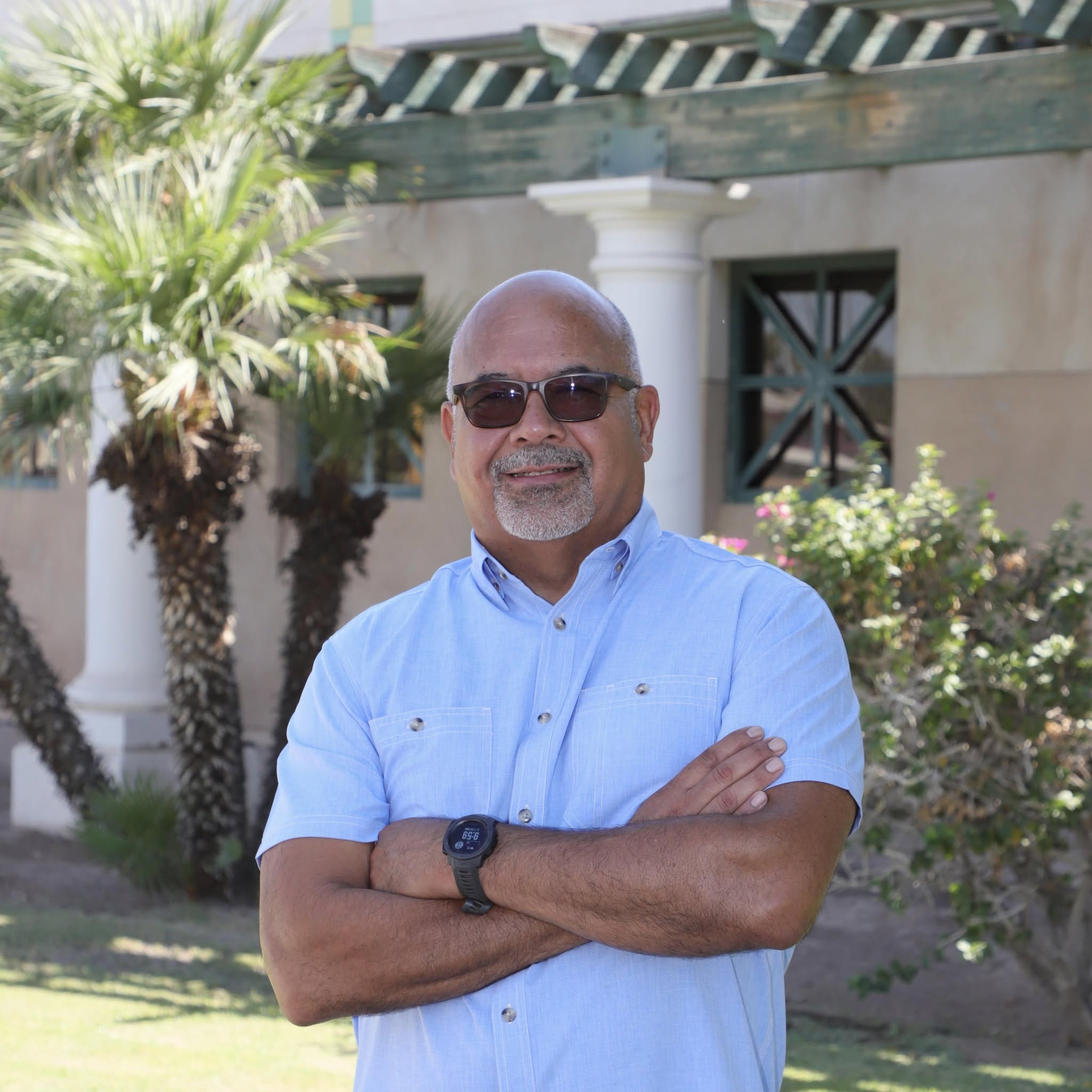 Lorenzo Calderon standing outdoors in Calexico